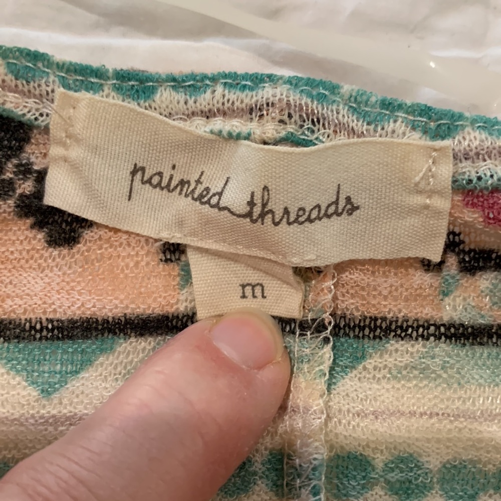 Painted Threads Open Front Cardigan - Picture 5 of 6